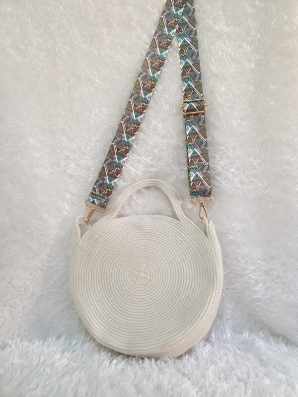 Round Straw Handbag