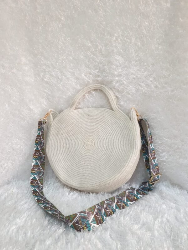 Round Straw Handbag