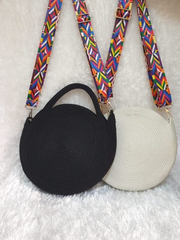 Round Straw Handbag