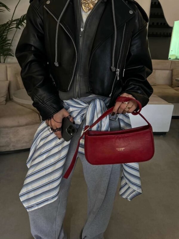 Token Bag in Cherry Red