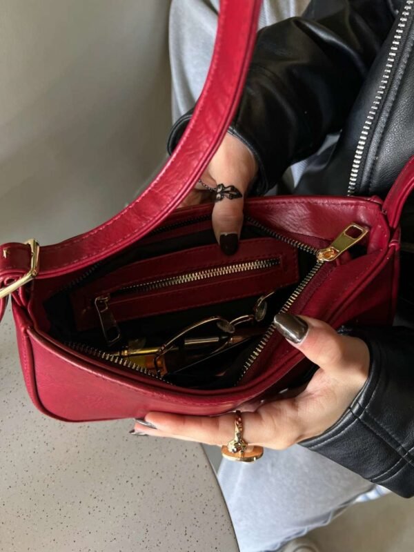 Token Bag in Cherry Red