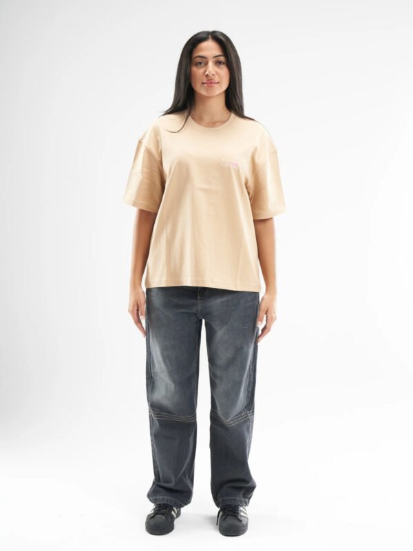 Beige No Second Chance T-Shirt