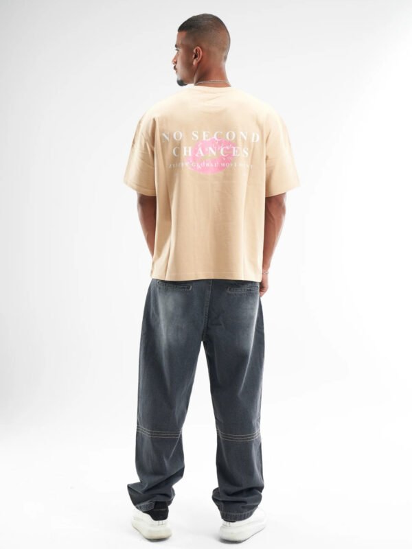 Beige No Second Chance T-Shirt