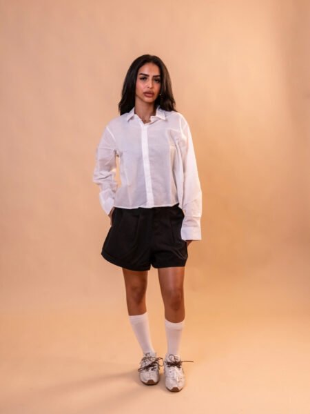 Boxy Shirt in White